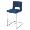 Verdot bar stool, Ink Xara Velvet