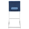 Verdot bar stool, Ink Xara Velvet