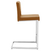 Verdot Counter Stool in Camel Jaen Leather