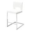 Verdot Counter Stool in Cream Ribol Leather