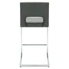 Verdot Counter Stool in Slate Jaen Leather