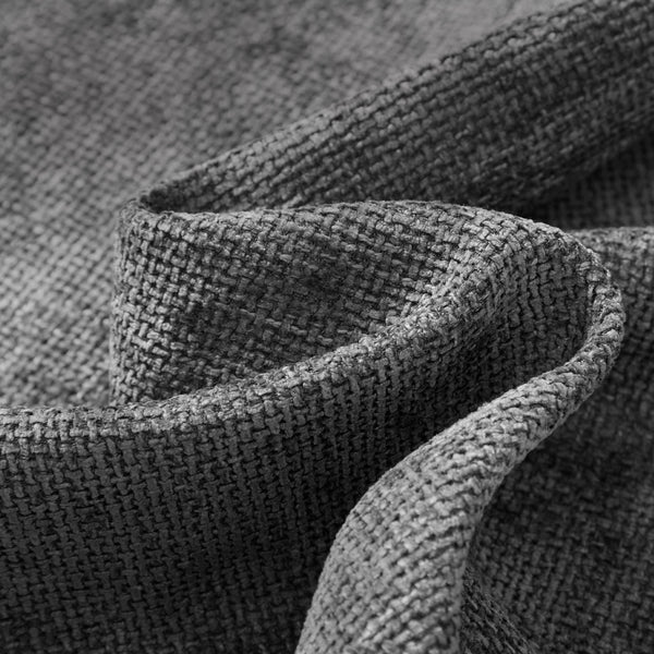 Vinhao Ottoman in Gray Pola Fabric