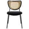 Weizenbock dining chair, Black Fabric