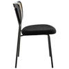 Weizenbock dining chair, Black Fabric