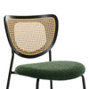 Weizenbock dining chair, Green Fabric