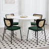 Weizenbock dining chair, Green Fabric