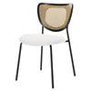 Weizenbock dining chair, White Fabric