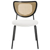 Weizenbock dining chair, White Fabric