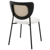 Weizenbock dining chair, White Fabric